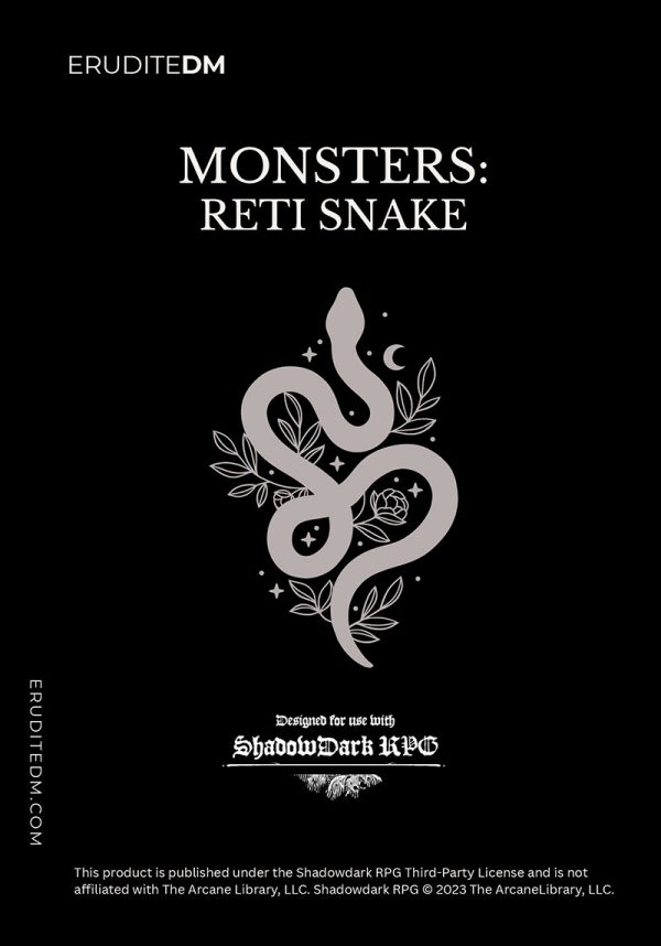 Monsters: Reti Snake